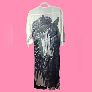 Black Stallion Horse Pantsuit